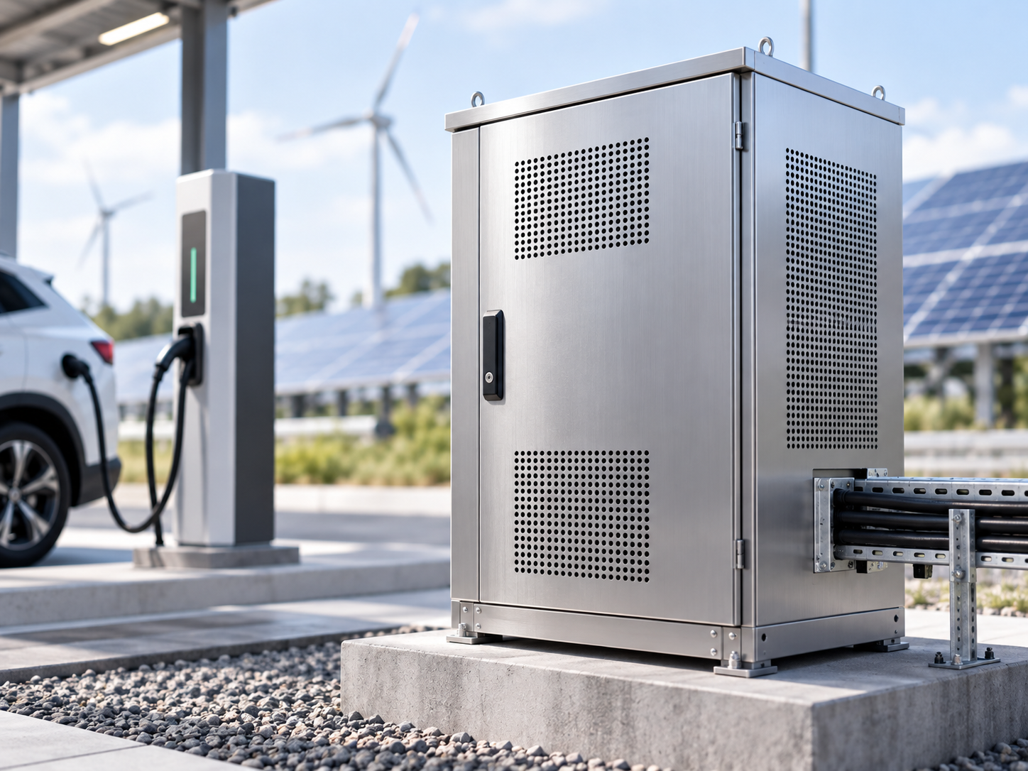 TRansport MEI Industrie Coffret technique ventilé